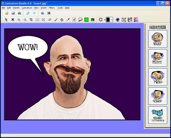 Caricature Studio Green screenshot