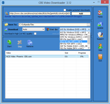 CBS Video Downloader - Download Free with Screenshots and Review