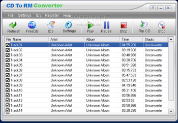 CD To RM Converter screenshot