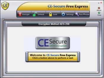 CE-Secure Free Express Encryption screenshot