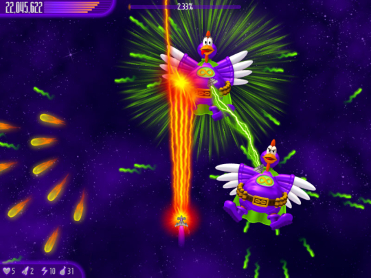 chicken invaders 2 online for