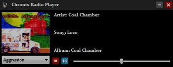 Chronix Radio Player screenshot