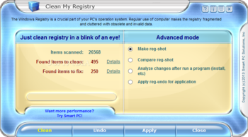 Clean My Registry screenshot 2