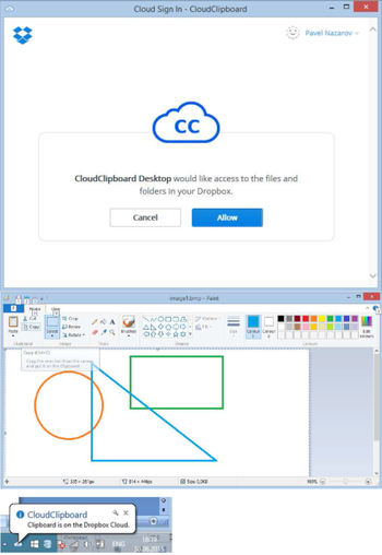 CloudClipboard screenshot