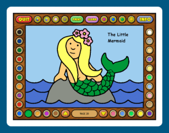 Coloring Book 8: Fairy Tales screenshot