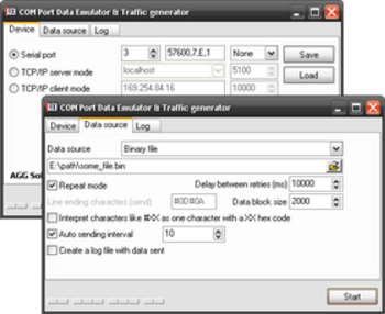 COM Port Data Emulator screenshot 3