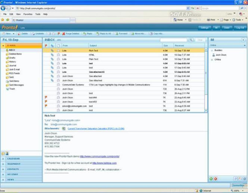 CommuniGate Systems CommuniGate Pro screenshot