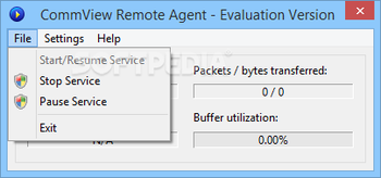 CommView Remote Agent screenshot 2