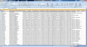 Conjugation Verblexika Database screenshot