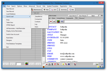 Contact Organizer Pro screenshot 3