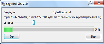 Copy Bad Disk screenshot