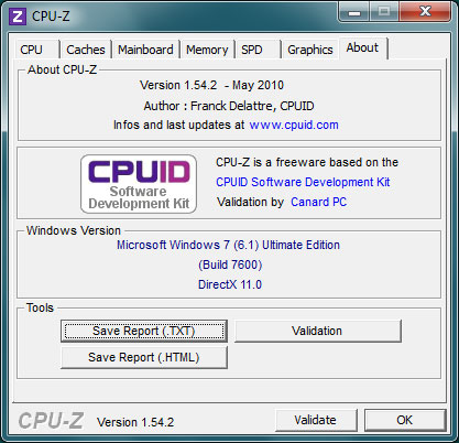 download the new version for mac CPU-Z 2.08
