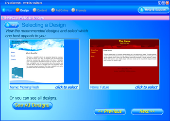 CreationWeb Studio Edition screenshot 2