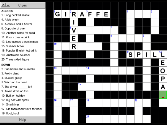 Crossword Maker Game Free Download