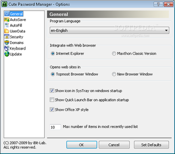 Cute Password Manager Pro screenshot