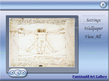 Da Vinci Screensaver screenshot 2