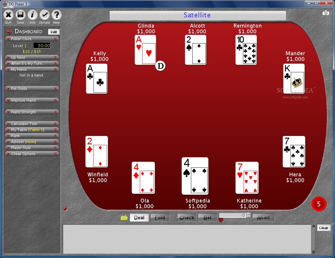 old style poker game free