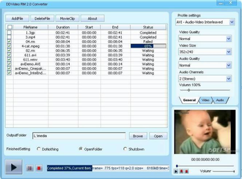 DDVideo RM Video Converter screenshot 3