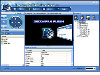 Decompile Flash Free screenshot