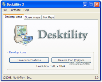 Desktility for Windows screenshot