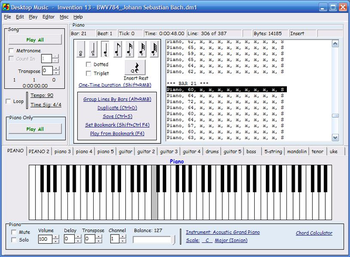 Desktop Music Version 2 screenshot