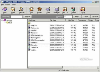 DesktopZip screenshot 3