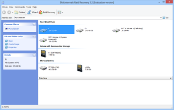 DiskInternals Raid Recovery screenshot