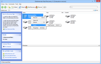 DiskInternals Raid Recovery screenshot 6