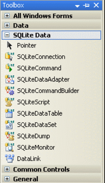 dotConnect for SQLite screenshot