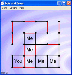 Dots and Boxes screenshot