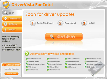 DriverVista For Intel screenshot 2