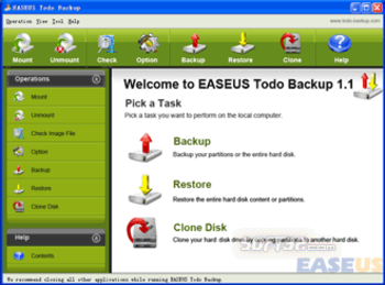 EaseUS Todo Backup Workstation screenshot 3