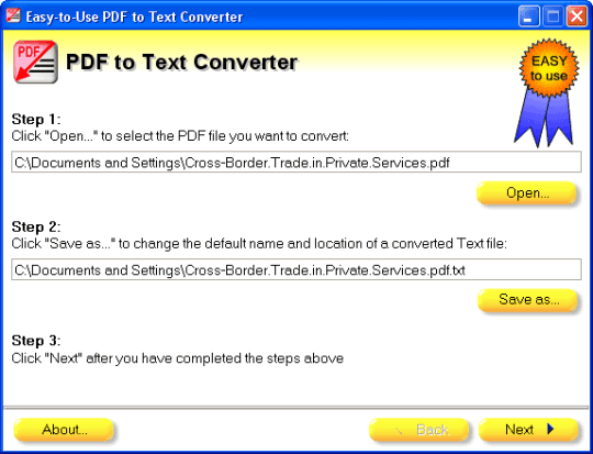 convert pdf to text free download