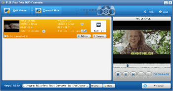 E.M. Free Video Converter for DivX DVD screenshot