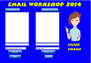 Email Workshop screenshot