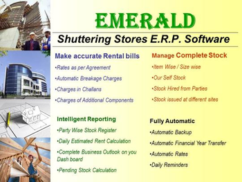 Emerald Shuttering Stores Software screenshot 4