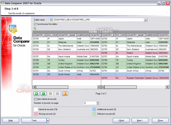 EMS Data Comparer for Oracle screenshot 3