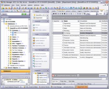 EMS SQL Manager for SQL Server screenshot