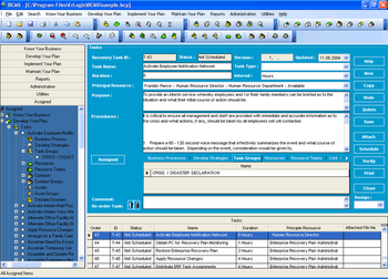 Erlogix Business Continuity Software screenshot 3