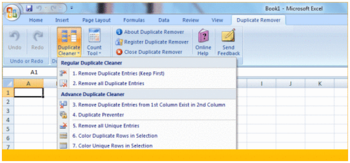 Excel Duplicate Remover screenshot