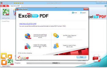 Excel XlsX to PDF screenshot 2
