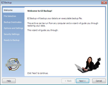 EZ Backup Yahoo Messenger Pro screenshot