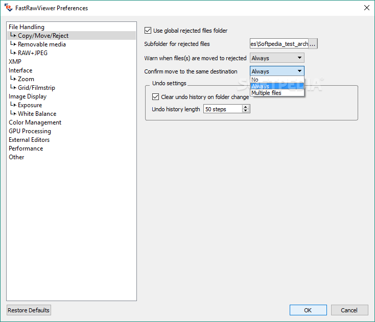 fastrawviewer workflow