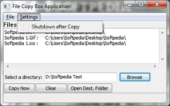 File Copy Utility screenshot 2
