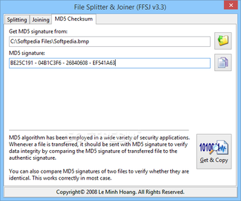 File Splitter and Joiner screenshot 3