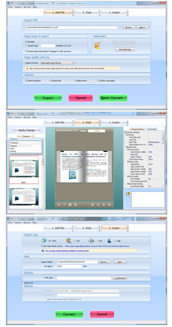 FlashBook Printer  screenshot