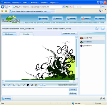 FlashPioneer Video Chat screenshot 2