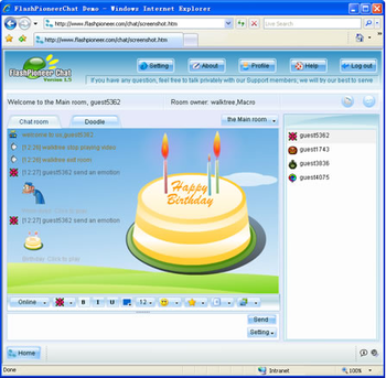 FlashPioneer Video Chat screenshot 5