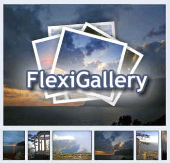 FlexiGallery: XML Flash Image Gallery screenshot