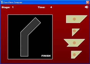 Four Piece Tangram screenshot